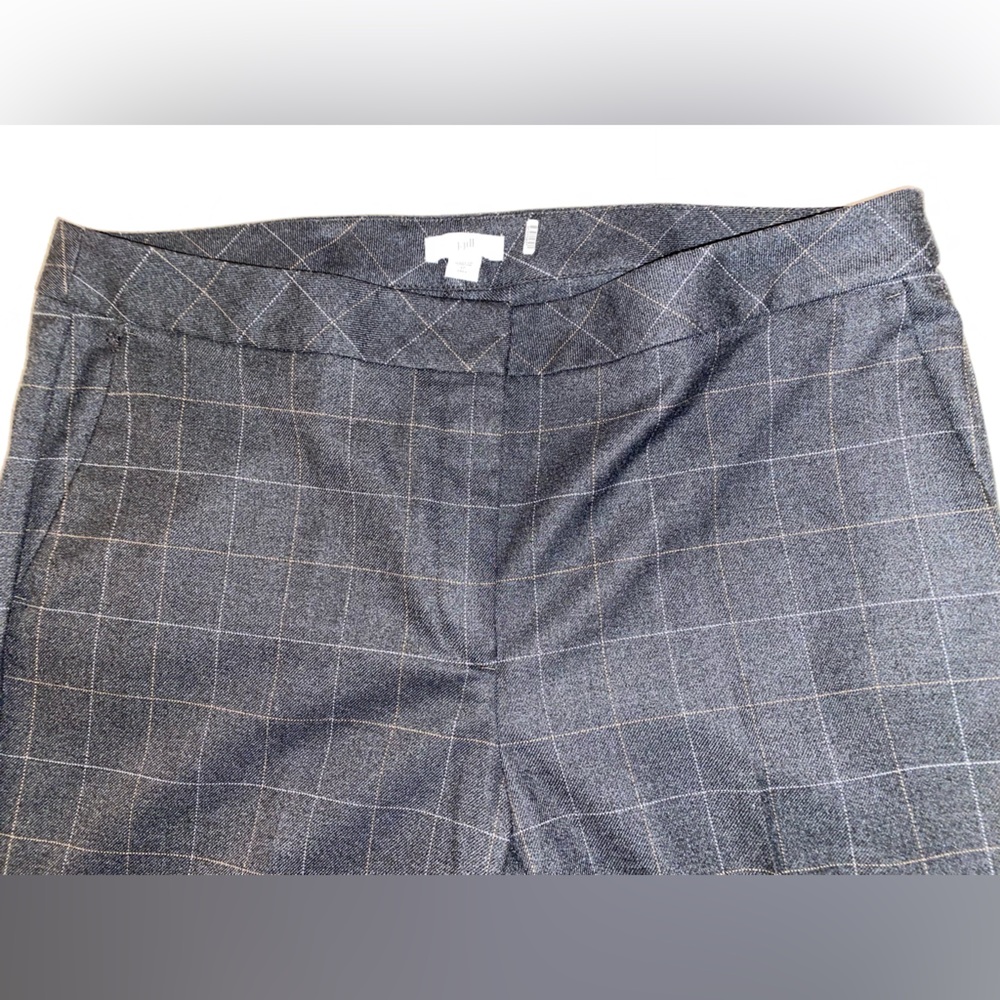 Jjill grey wool-style slacks Large Tall